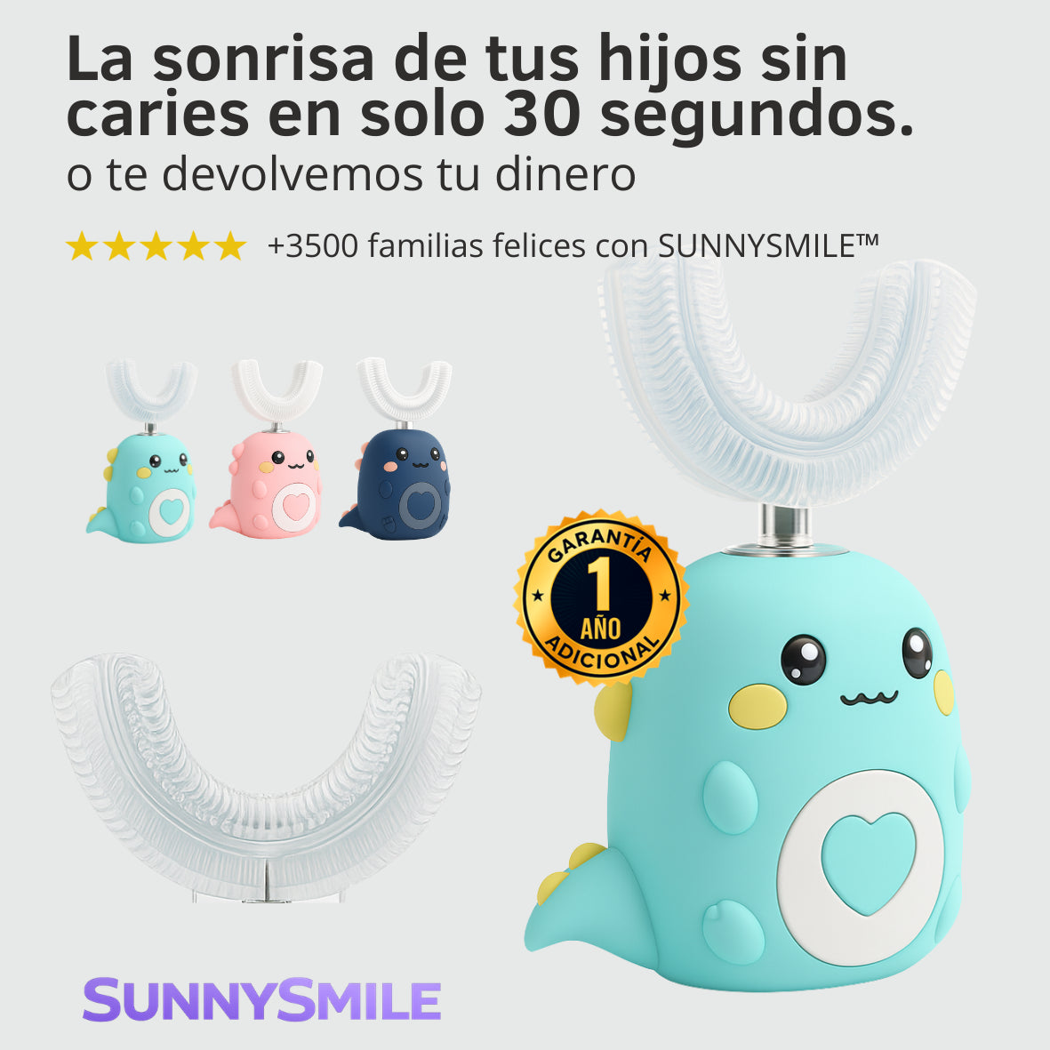SUNNYSMILE™ Dientes perfectos en 30 segundos.